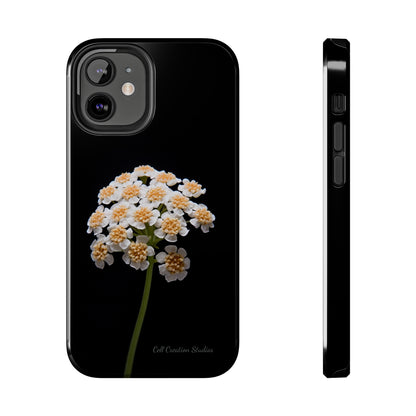 "Elegant Yarrow Bloom" Phone Case -Tough Phone Cases