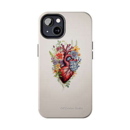 "Blooming Hearts" -Tough iPhone Cases