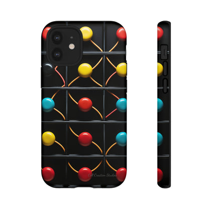 "Vibrant Spheres Fusion" -Tough Phone Cases