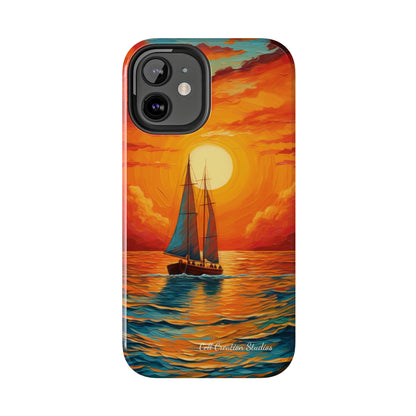 "Sailboat Sunset" -Tough iPhone Cases