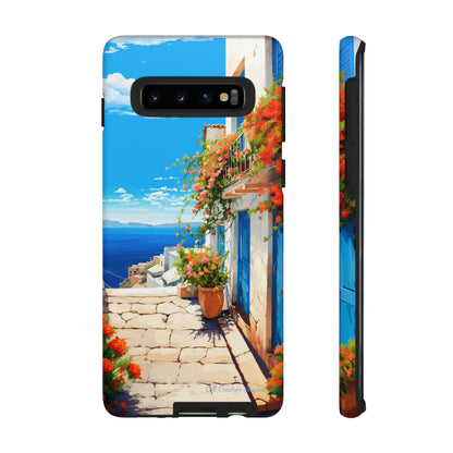 "Mediterranean Bliss Horizon" -Tough Samsung Phone Cases