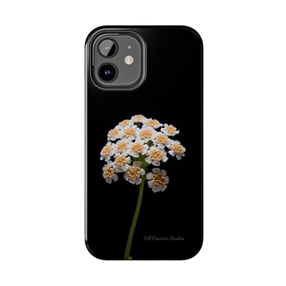 "Elegant Yarrow Bloom" Phone Case -Tough Phone Cases