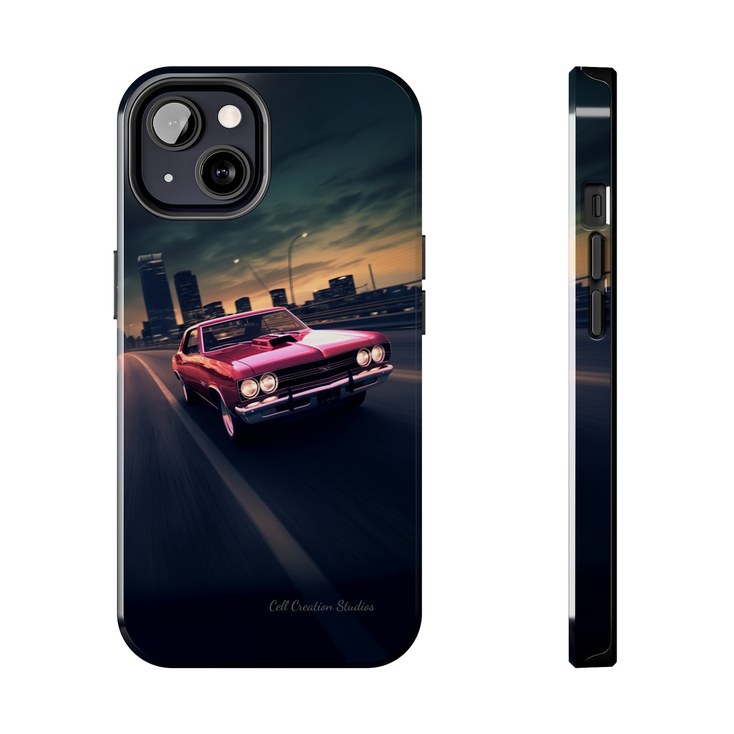 "Sunset City Cruise GTO Edition" -Tough iPhone Cases