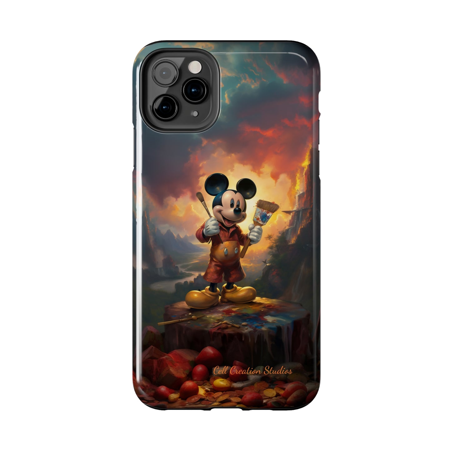 "Artist Mickey" -Tough iPhone Cases