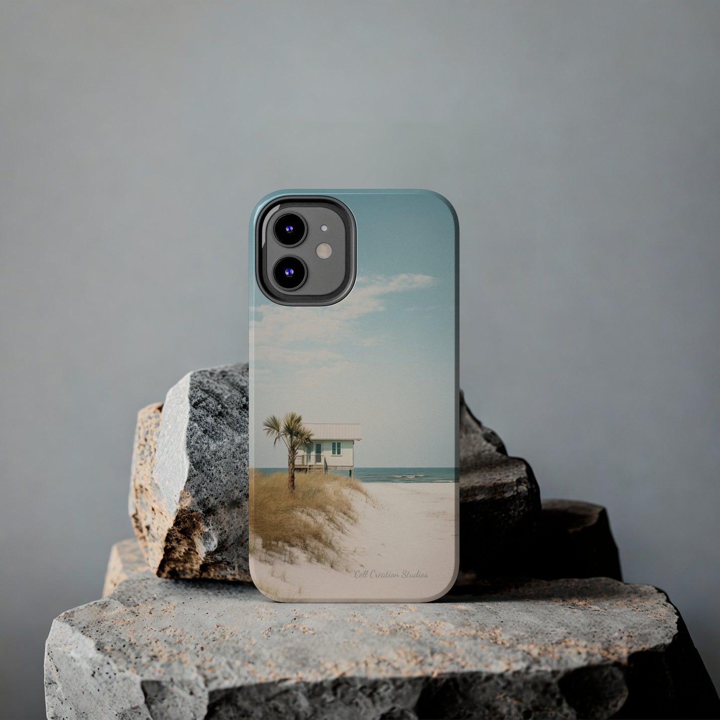 "Seaside Haven" -Tough iPhone Cases