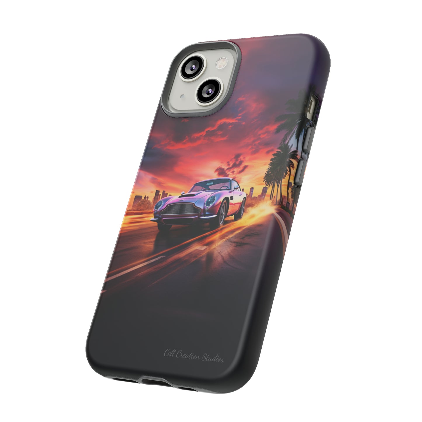 "Silver Aston Martin Racing" -Tough iPhone Cases