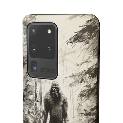 "Bigfoot in the Wilderness" Cell Phone Case – Encounter Bigfoot's Mystery -Snap Cases