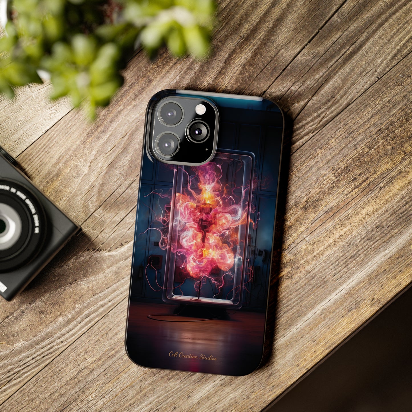 Introducing the "Ethereal Ember" Cell Phone Case – Capturing the Essence of Mystery -Slim Phone Cases