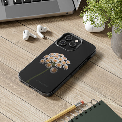 "Elegant Yarrow Bloom" Phone Case -Tough Phone Cases