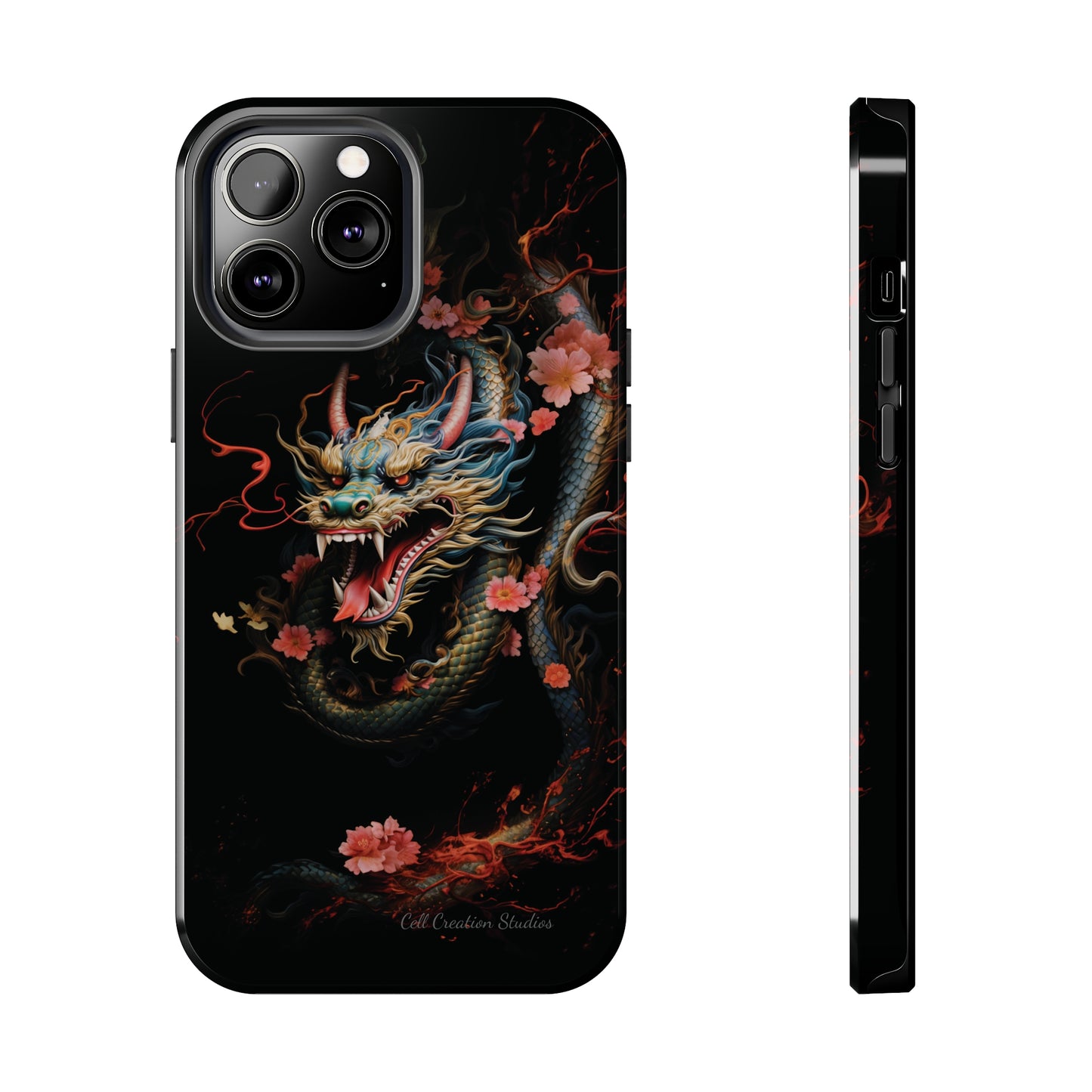 Introducing the "Mystical Japanese Dragon" Cell Phone Case – Unleash the Dragon's Power -Tough Phone Cases