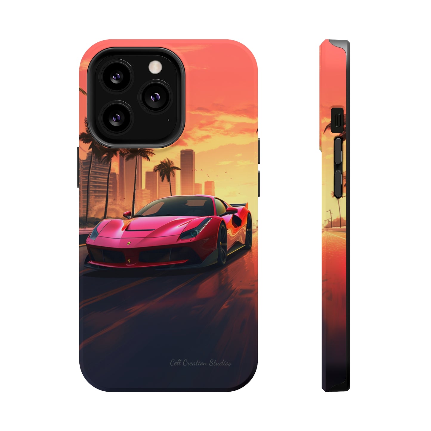 "Sunset Boulevard Ferrari Edition" -MagSafe Tough iPhone Cases