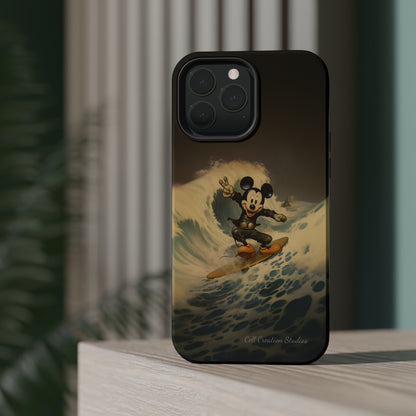 "Surf's Up Mickey" -MagSafe Tough iPhone Cases