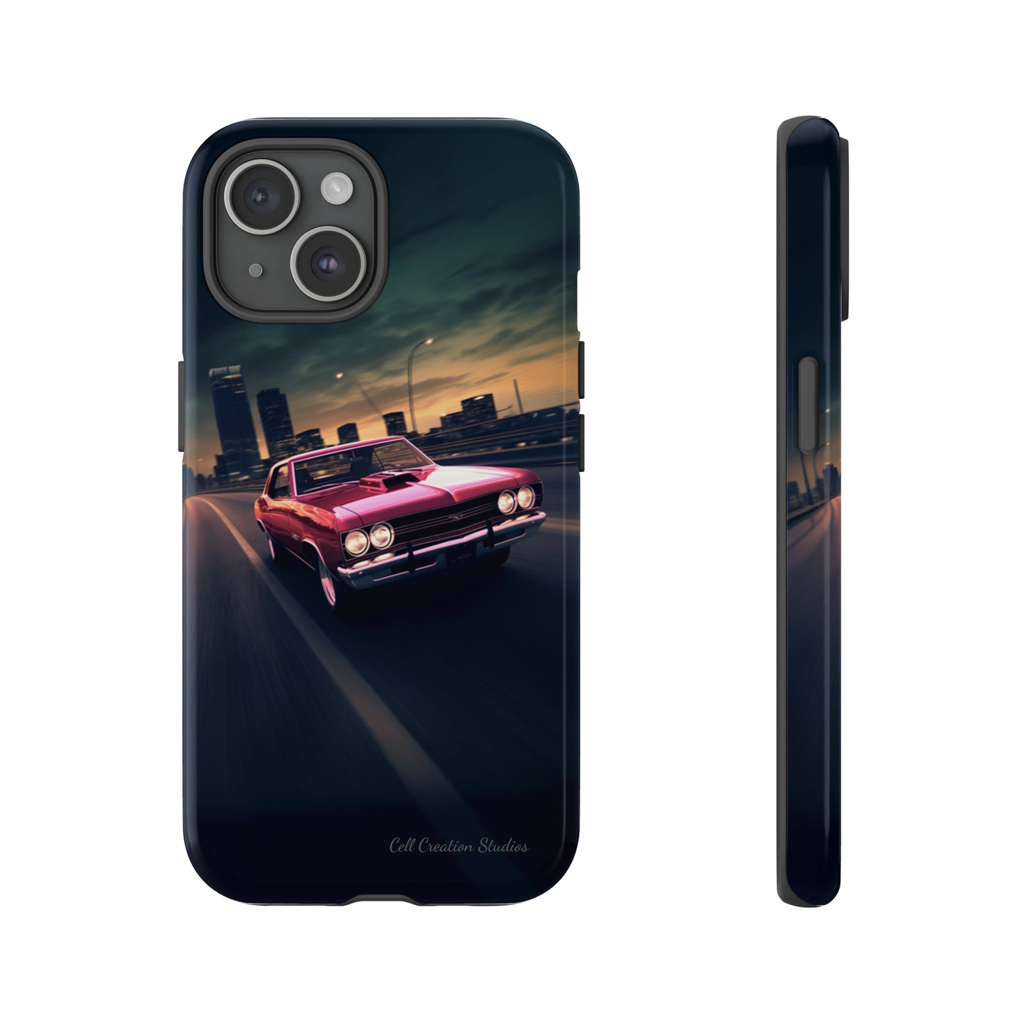 "Sunset City Cruise GTO Edition" -Tough iPhone Cases