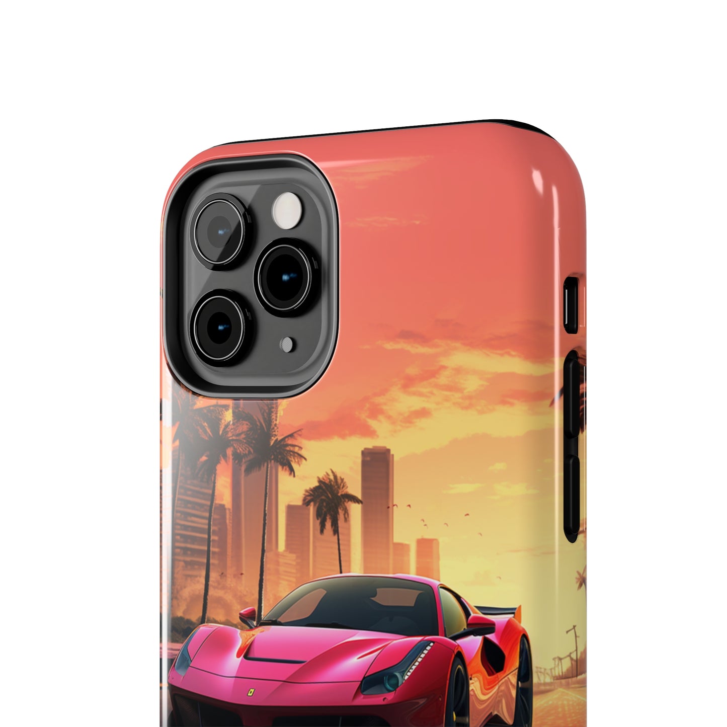 "Sunset Boulevard Ferrari Edition" -Tough iPhone Cases