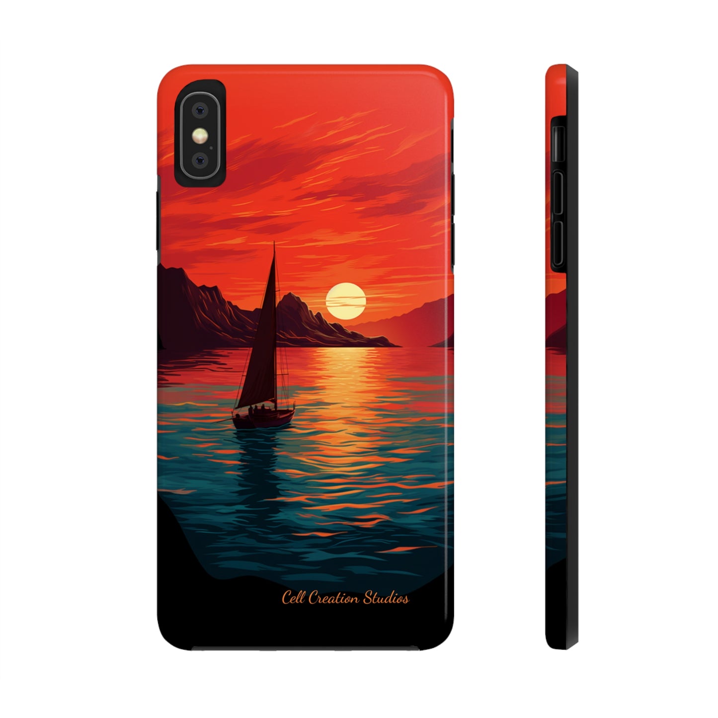 "Serenity at Sunset" -Tough iPhone Cases