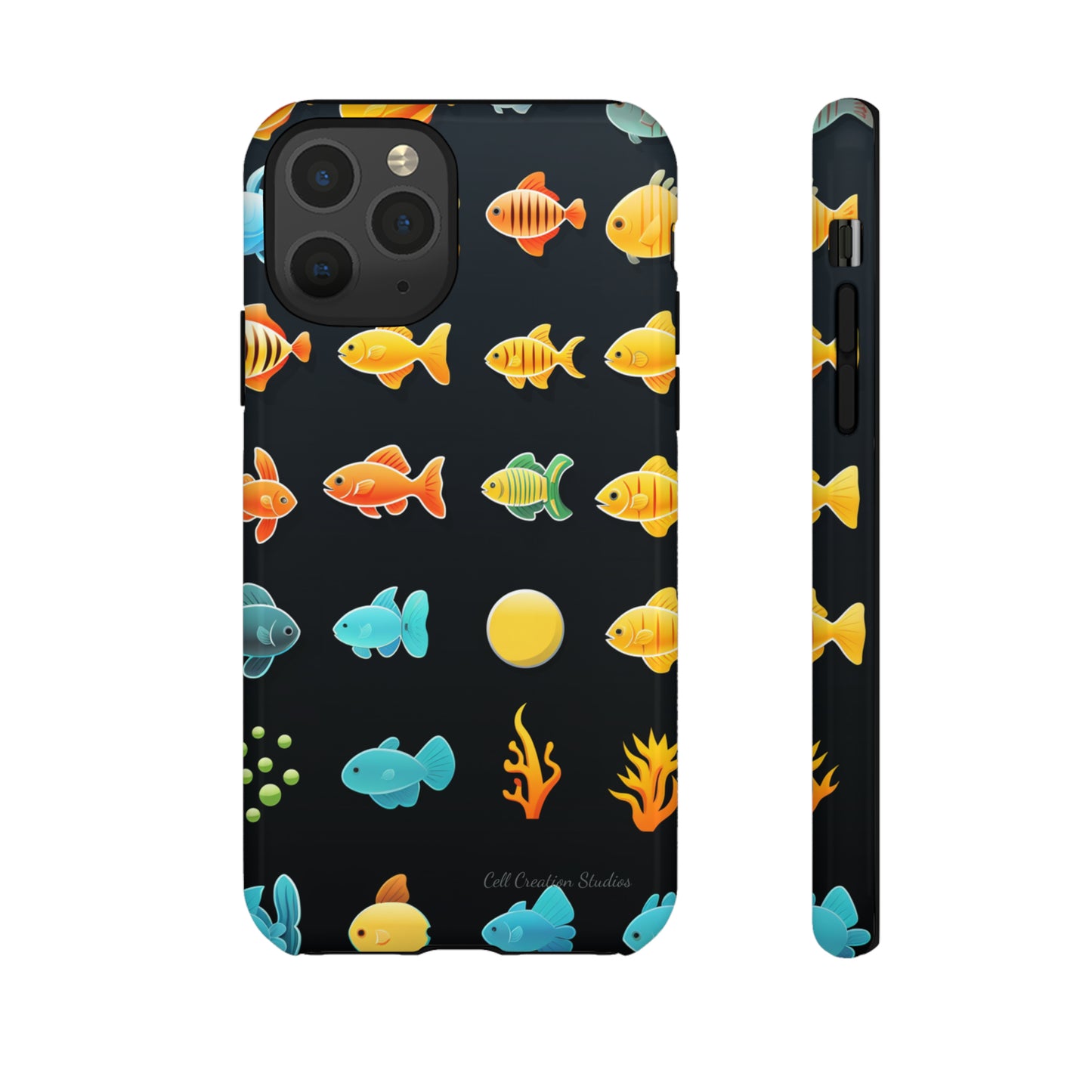 "AquaArt Fish" -Tough Phone Cases