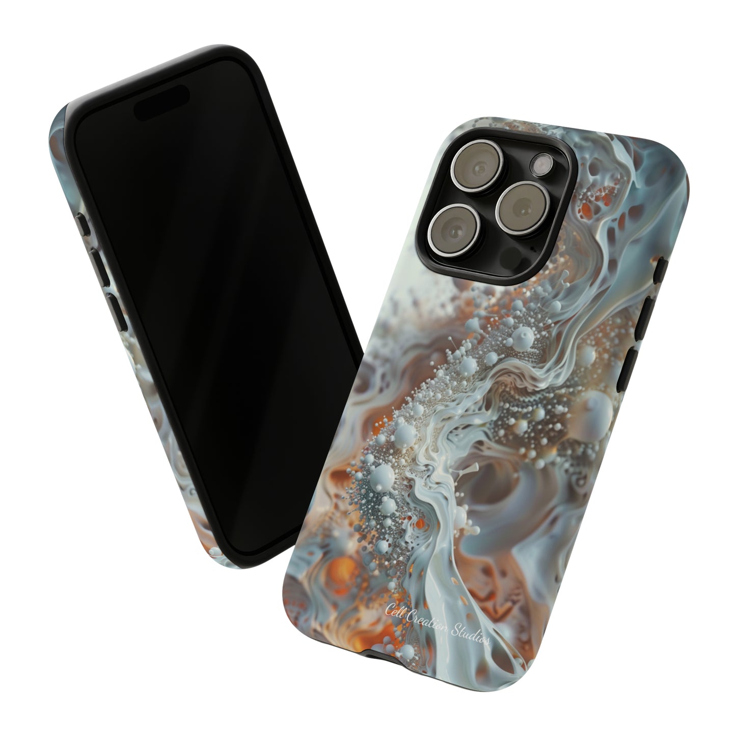 "3D Liquid Splash" -Tough iPhone Cases