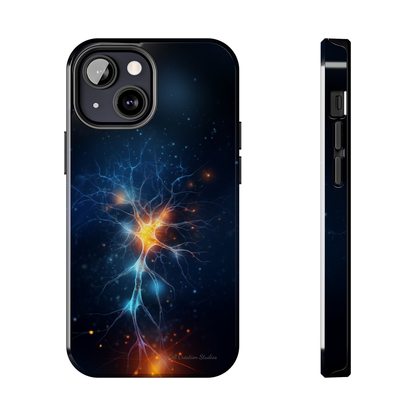 Introducing the "Luminous Neuron" Cell Phone Case – Illuminate Your Connection! -Tough Phone Cases