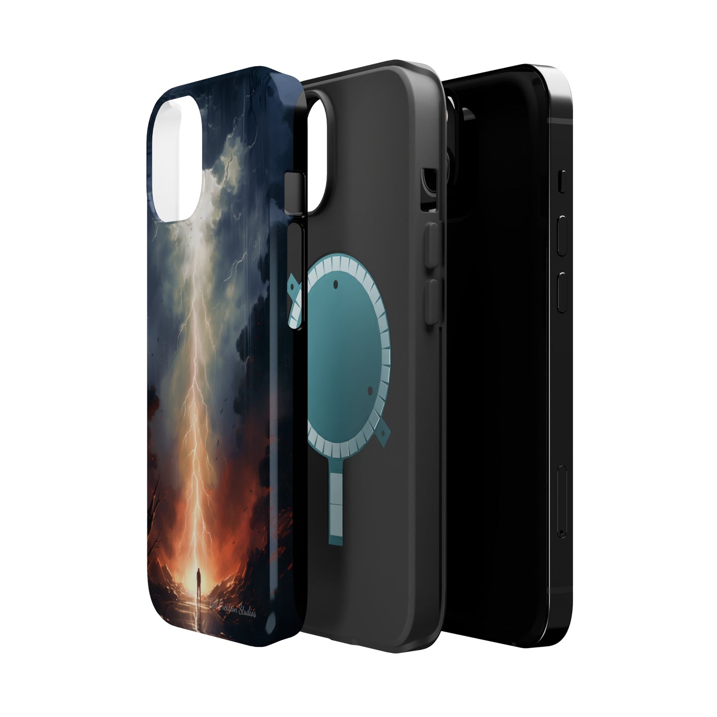 Introducing the "Thunderstrike" Cell Phone Case – Feel the Pulse of the Storm -MagSafe Tough Cases