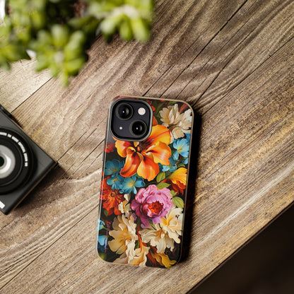 Introducing the "Floral Elegance" Cell Phone Case – Blossom with Style -Tough Phone Cases