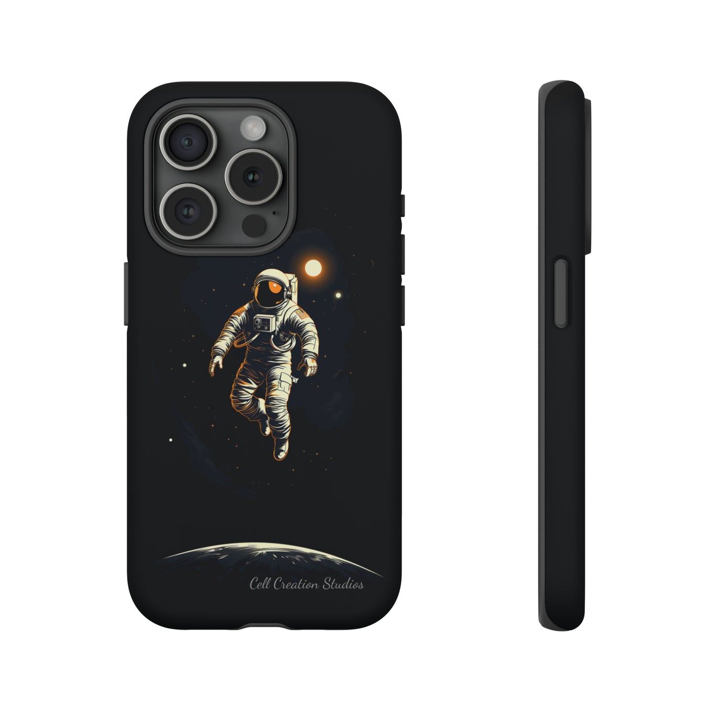 "Cosmic Explorer Astronaut" -Tough iPhone Cases