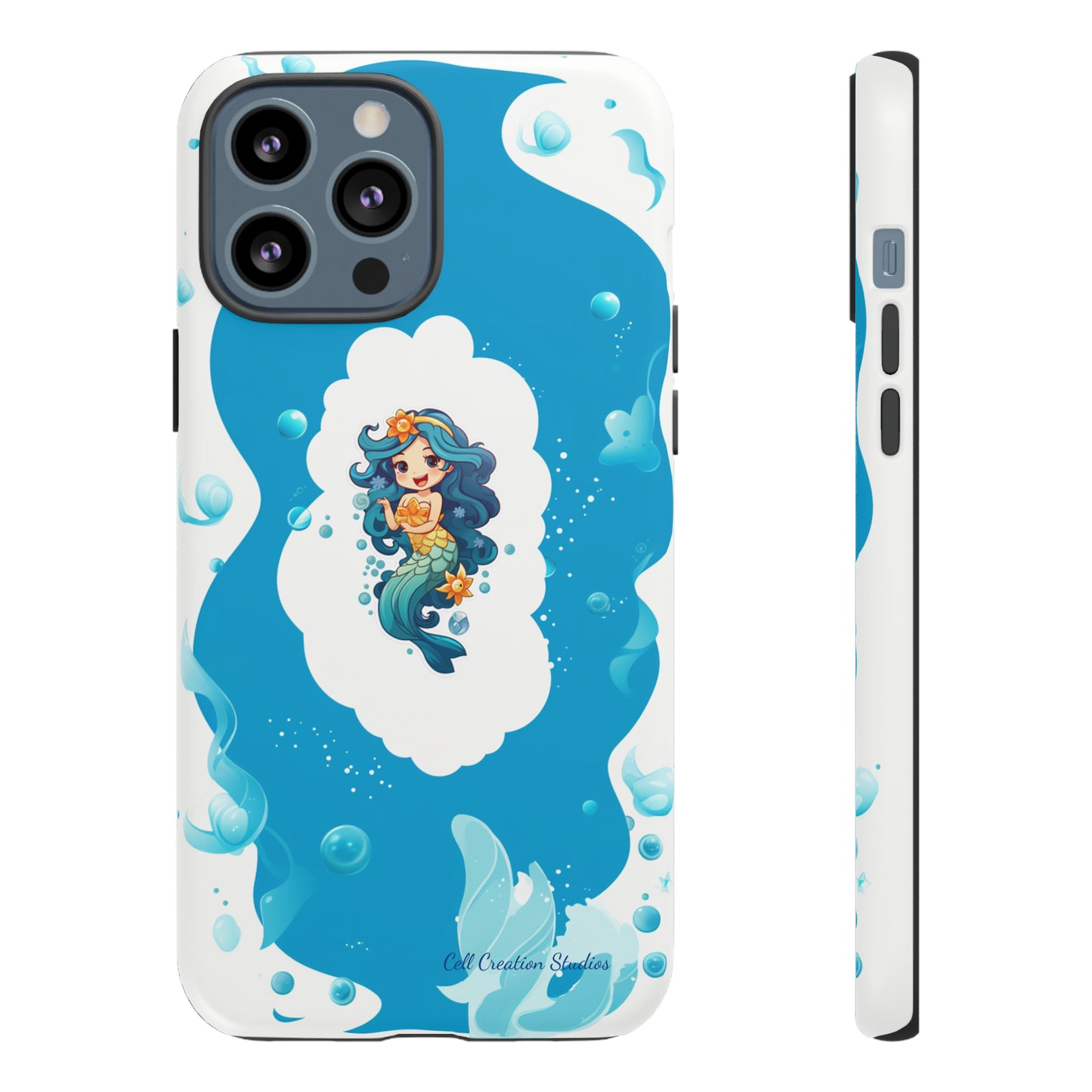 "Mermaid Elegance" -Tough iPhone Cases