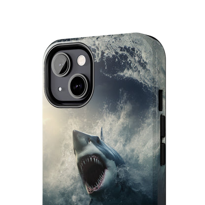 The "Ocean King Great White Shark" Phone Case -Tough Phone Cases