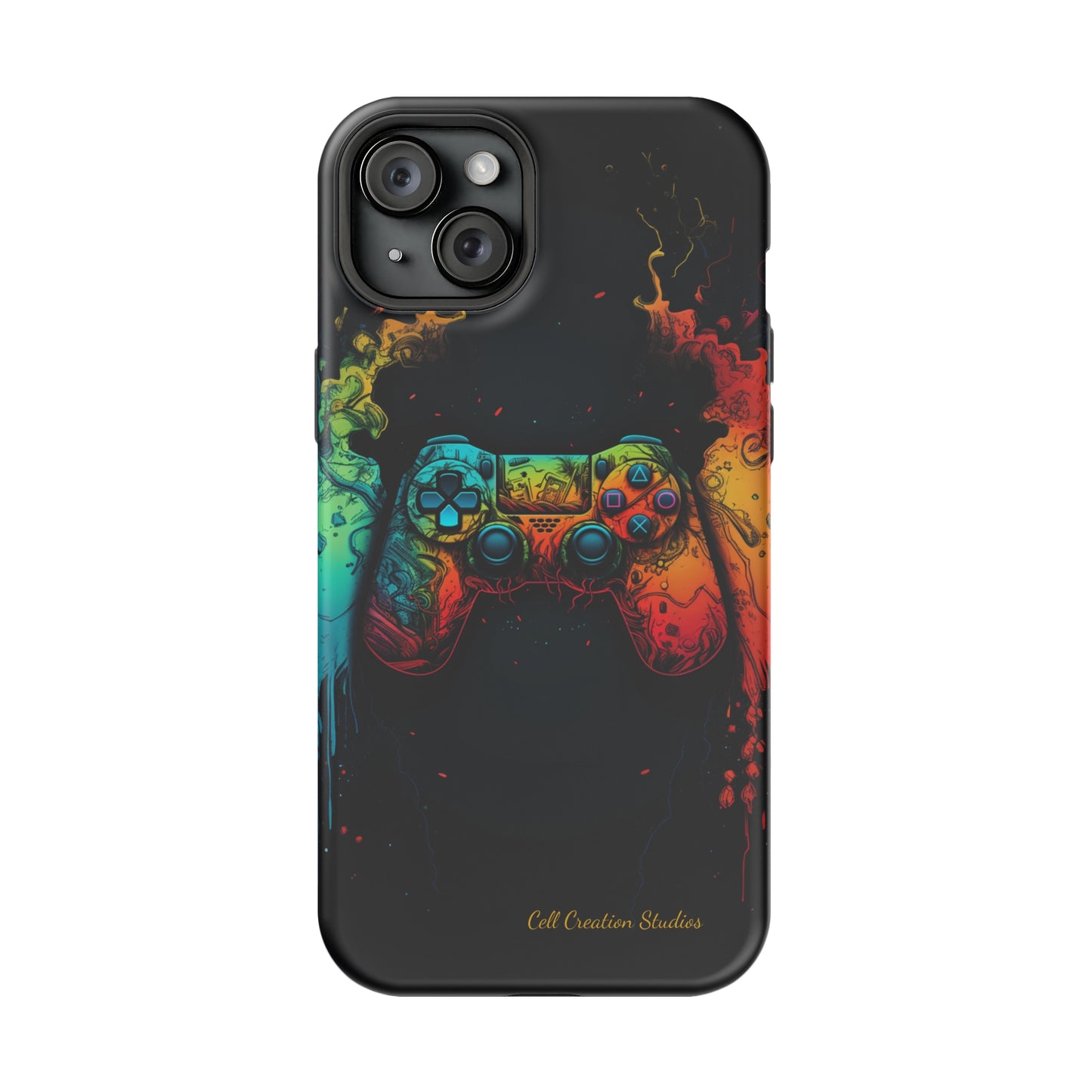 "ColorBlast Gaming" -MagSafe Tough iPhone Cases