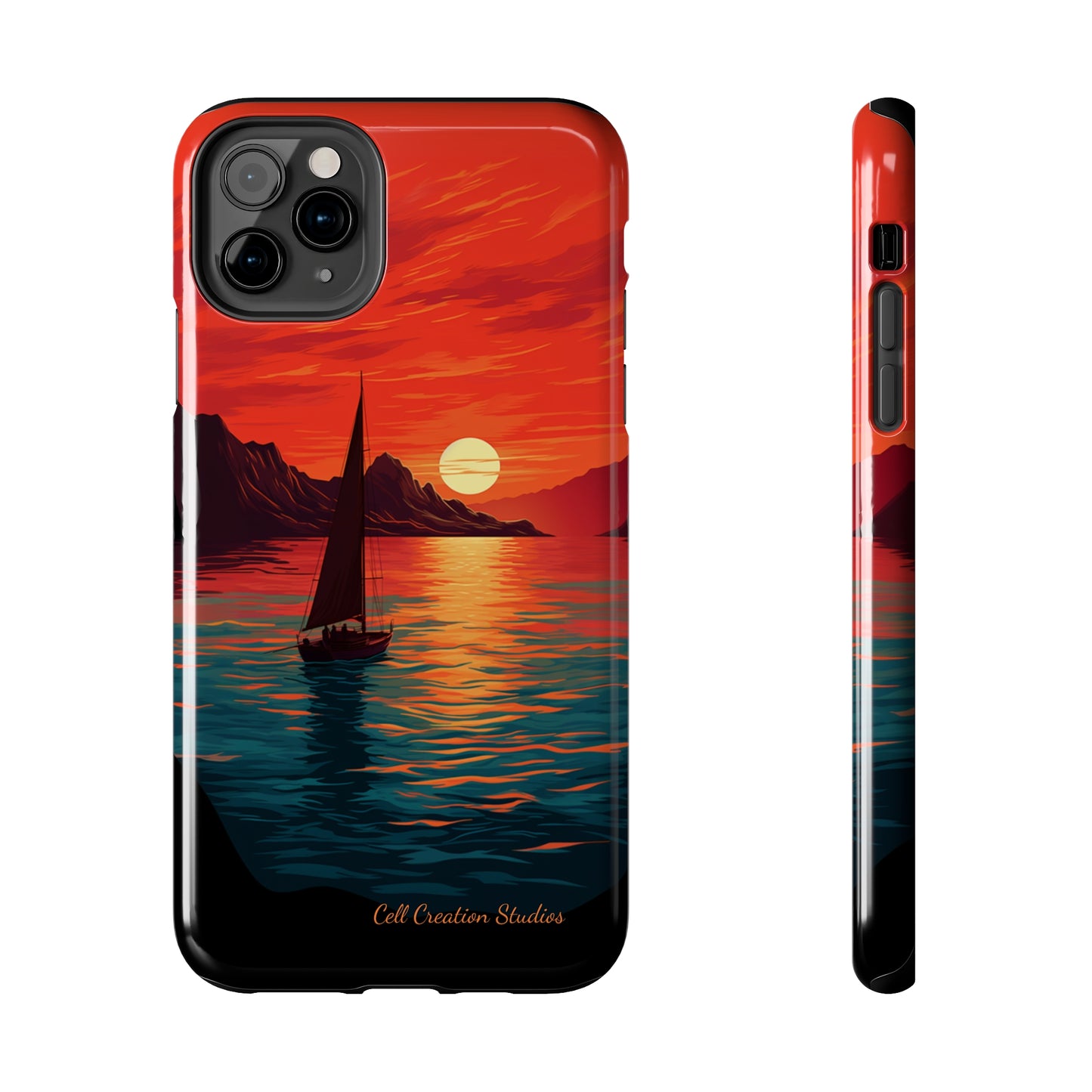 "Serenity at Sunset" -Tough iPhone Cases