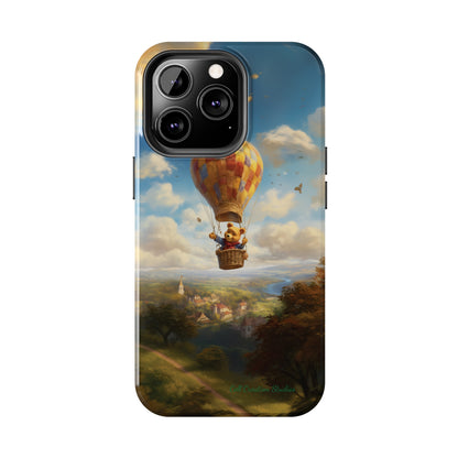 Introducing the "Winnie-The-Pooh's Balloon Adventure" Cell Phone Case – Soar to New Heights in Style -Tough Phone Cases