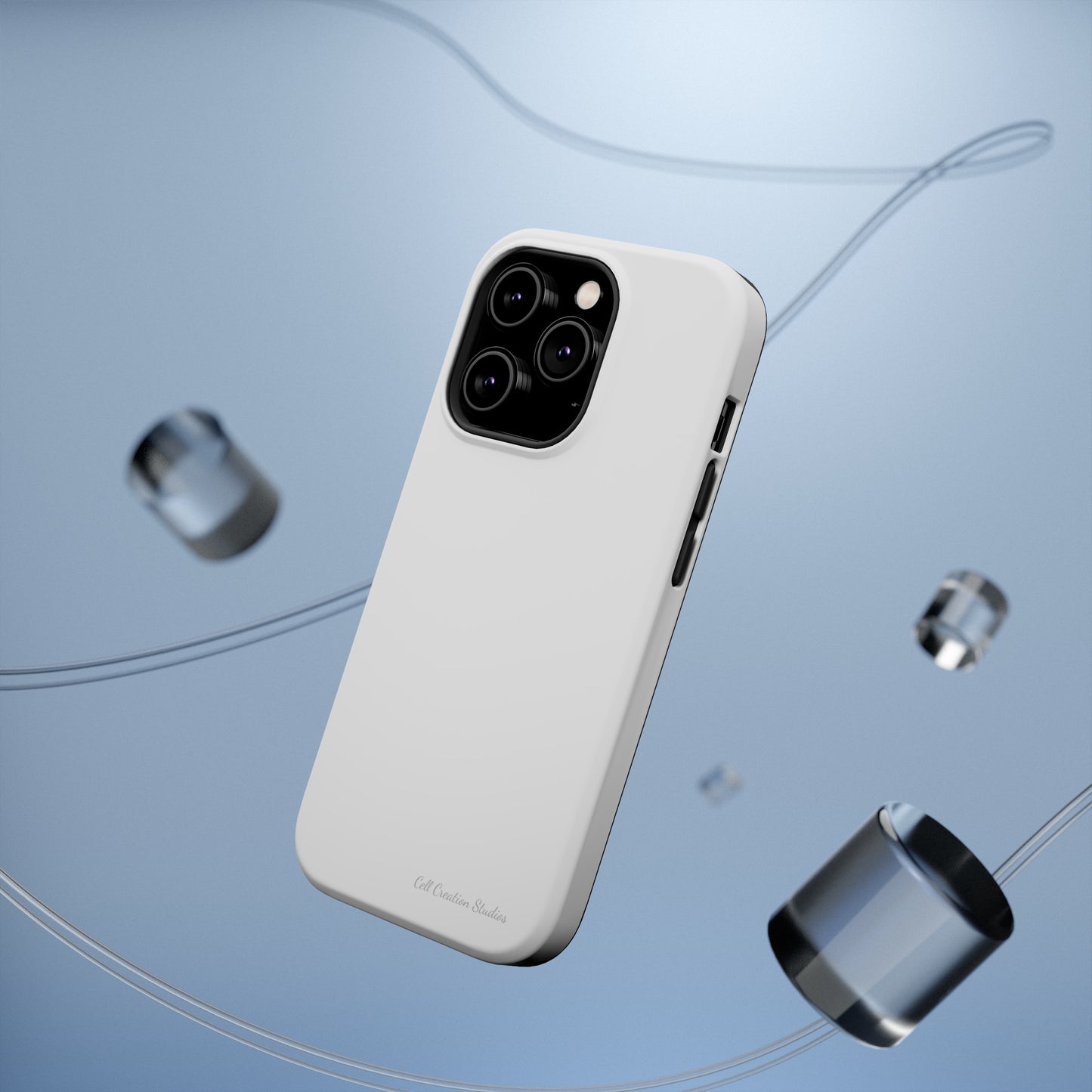 "Pure Elegance White" -MagSafe Tough iPhone Cases