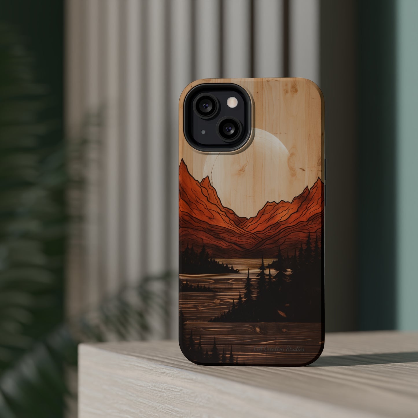 "Mountain Moonlight" Phone Case -MagSafe Tough Cases