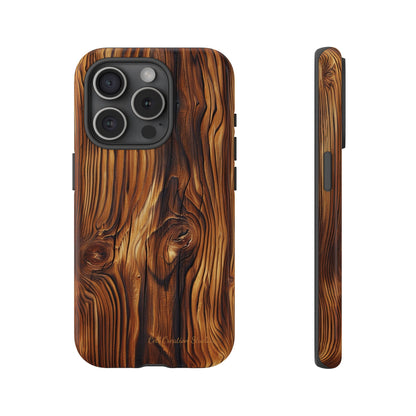 "Wood Grain Elegance"  -Tough iPhone Cases