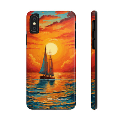 "Sailboat Sunset" -Tough iPhone Cases