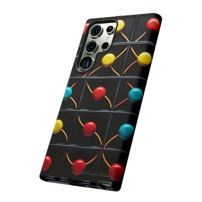 "Vibrant Spheres Fusion" -Tough Phone Cases