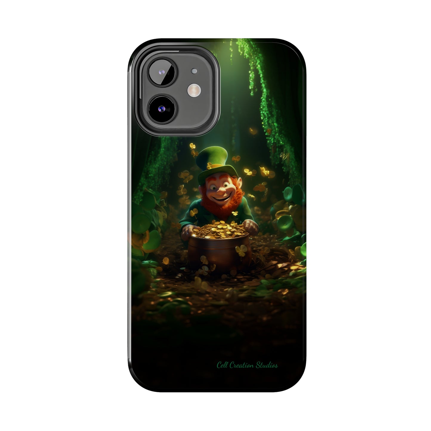 Introducing the "Leprechaun's Pot of Gold" Cell Phone Case – A Touch of Irish Charm -Tough Phone Cases