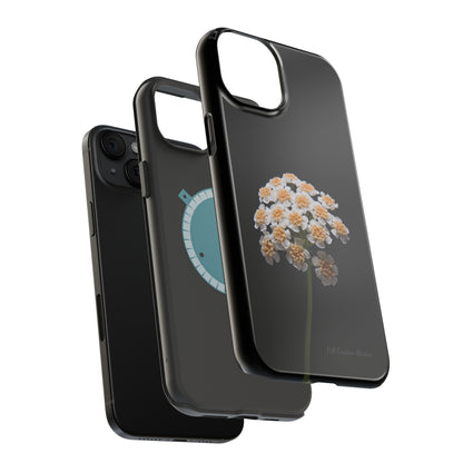 "Elegant Yarrow Bloom" Phone Case -MagSafe Tough Cases