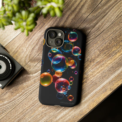 Elevate Your Phone's Aesthetic with our "BubbleBurst" Cell Phone Case -Tough Cases