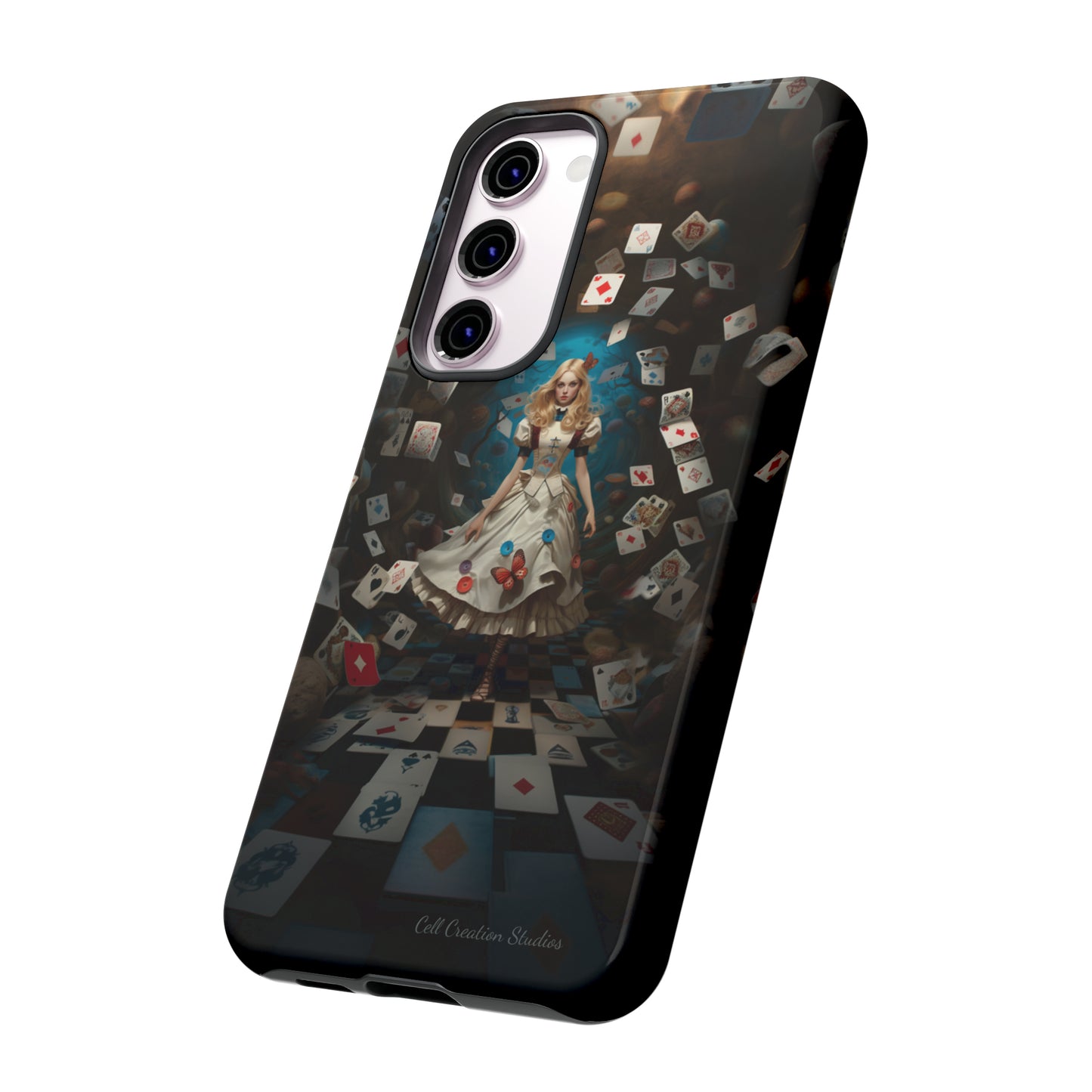 Introducing the "Alice in Wonderland" Cell Phone Case – A Journey Through Imagination -Tough Cases