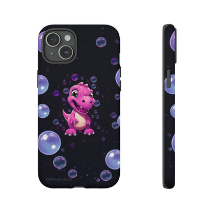 "Dino Glam" Glitter Dinosaur Phone Case -Tough Cases