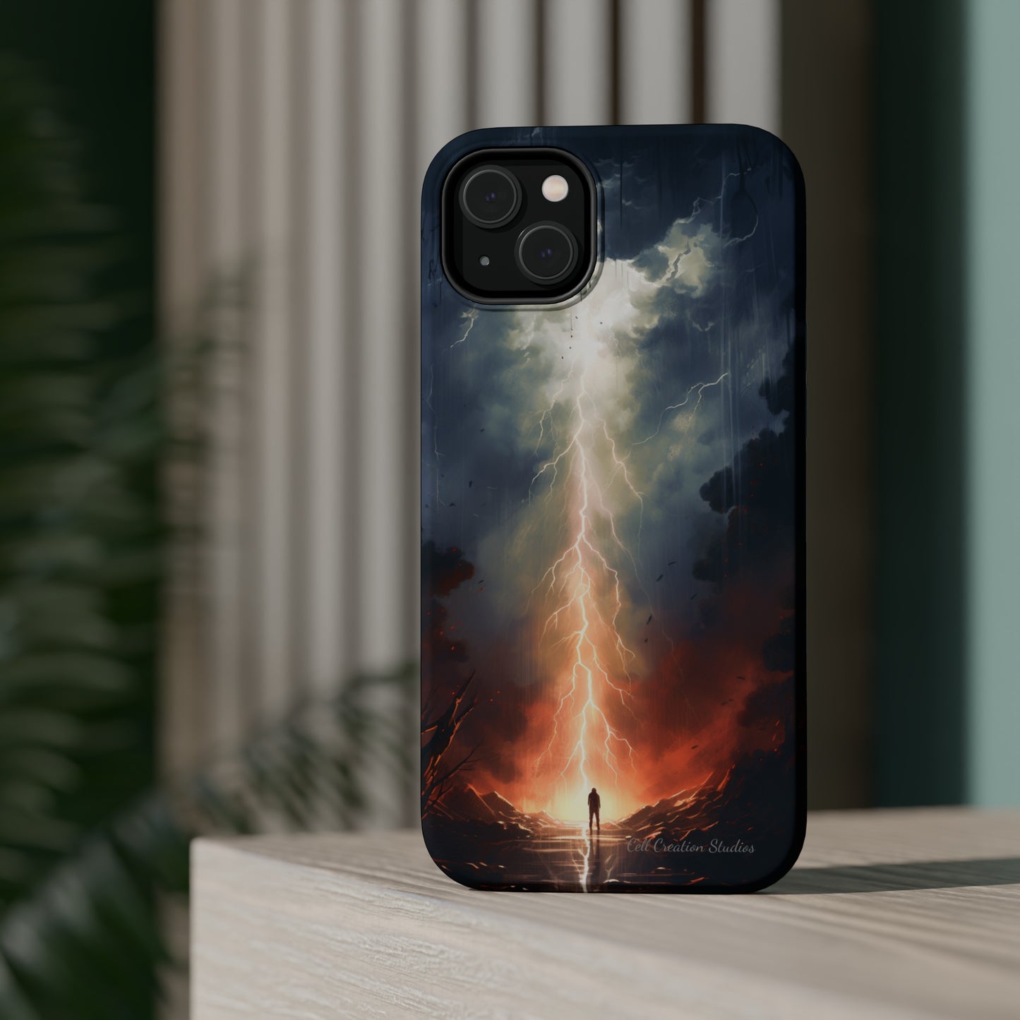 Introducing the "Thunderstrike" Cell Phone Case – Feel the Pulse of the Storm -MagSafe Tough Cases