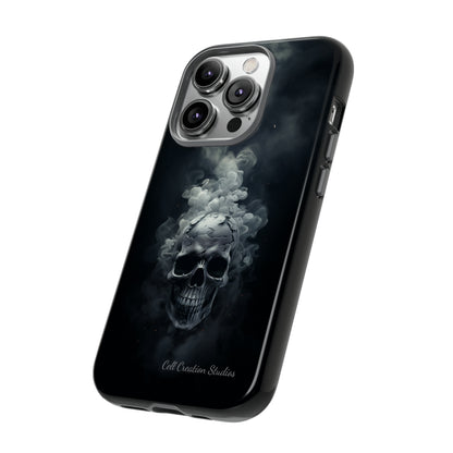 "Ethereal Skull Noir" -Tough iPhone Cases