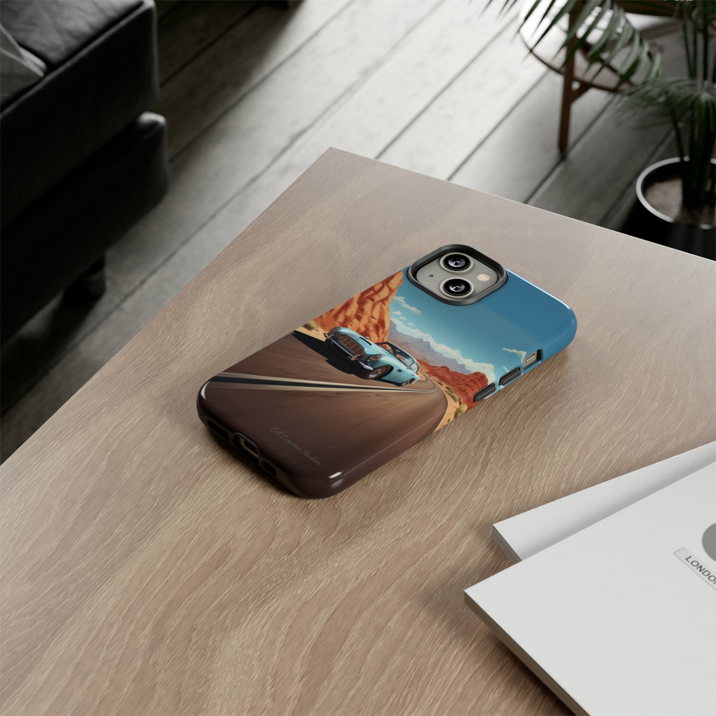 "Silver Racing Legend" -Tough iPhone Cases