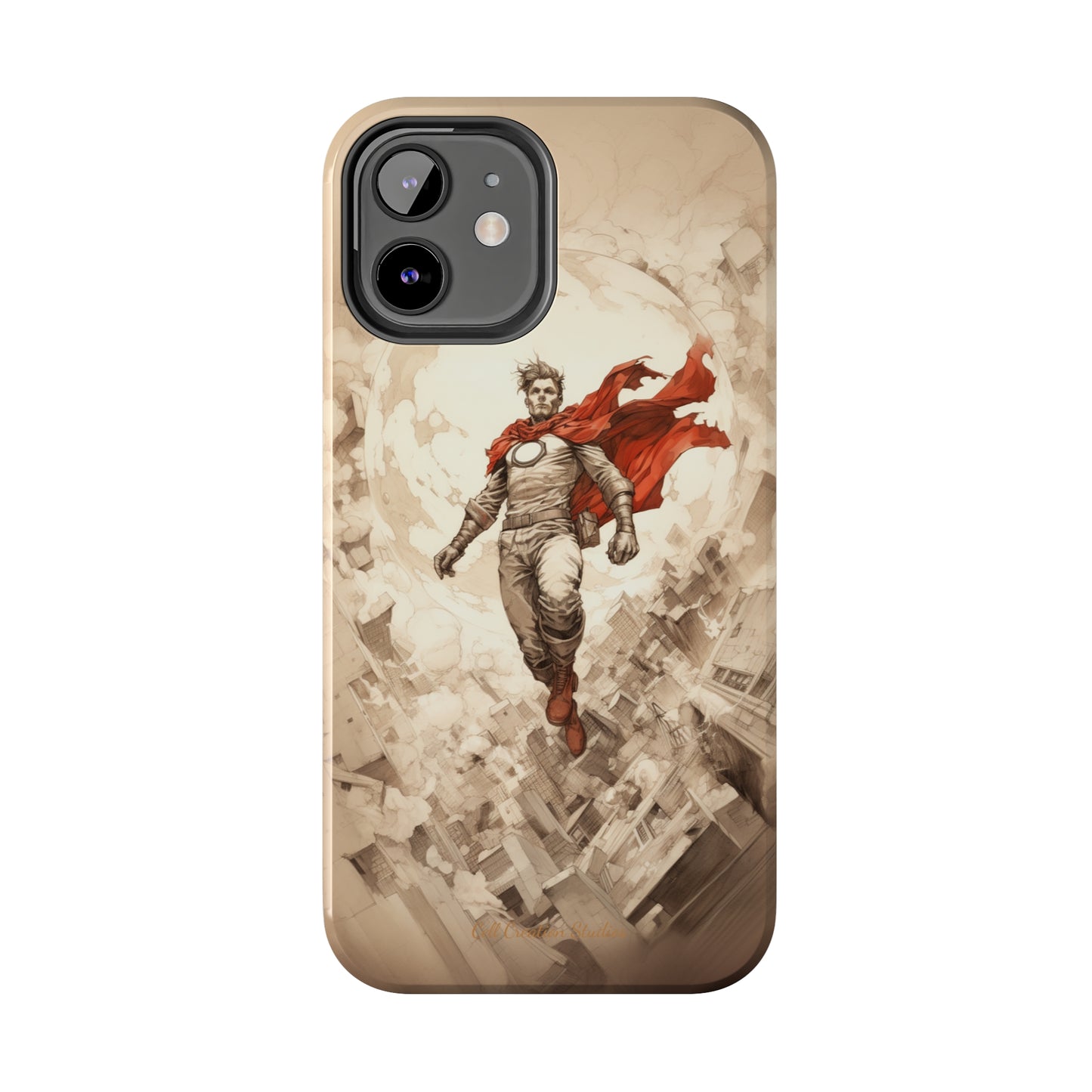 Introducing the "Heroic Guardian" Cell Phone Case – Unleash Your Inner Superhero with Captivating Design -Tough Phone Cases