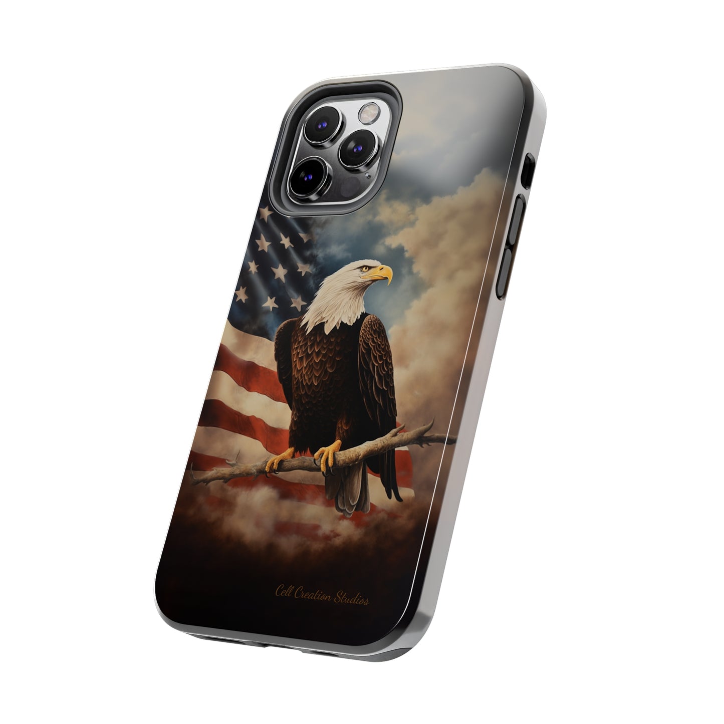 Introducing the "Eagle's Majesty" Cell Phone Case – Soar with American Pride -Tough Phone Cases