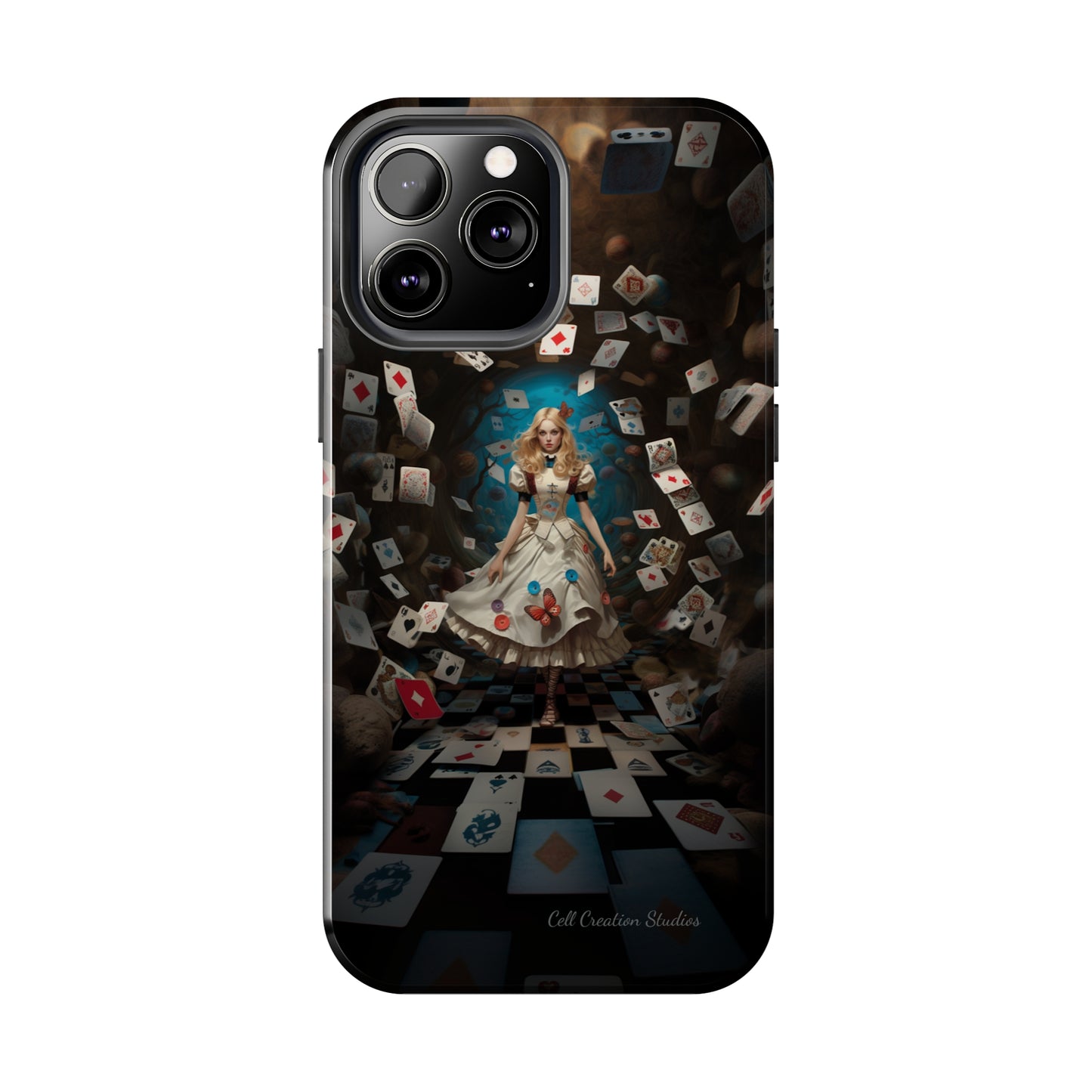 Introducing the "Alice in Wonderland" Cell Phone Case – A Journey Through Imagination -Tough Phone Cases