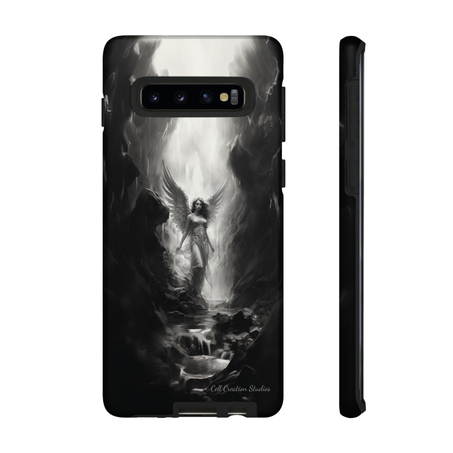 "Seraphic Streams" Angelic Ravine Phone Case -Tough Cases