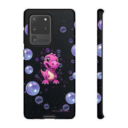 "Dino Glam" Glitter Dinosaur Phone Case -Tough Cases