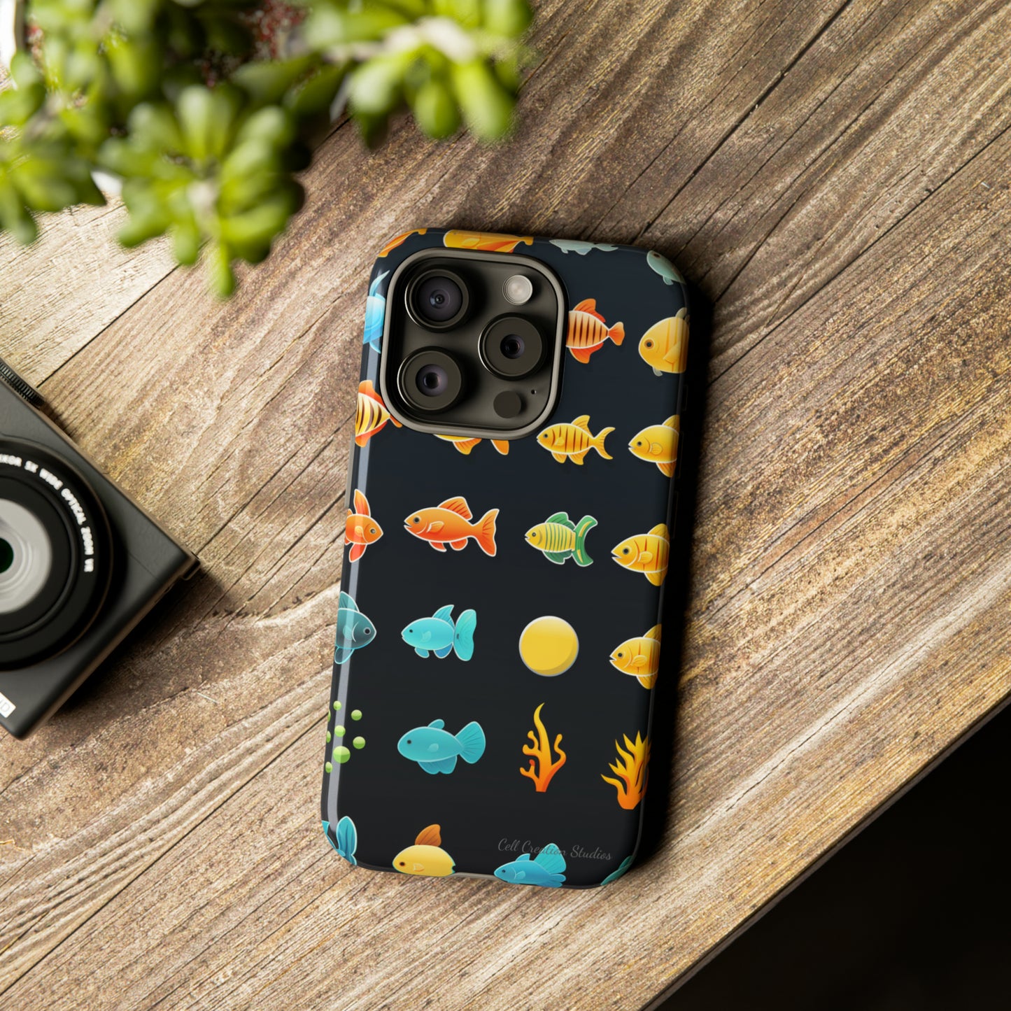 "AquaArt Fish" -Tough Phone Cases