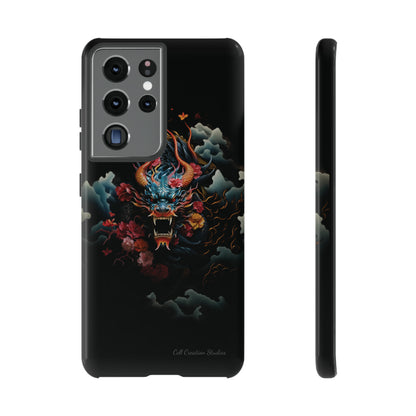 Introducing the "Japanese Dragon Majesty" Cell Phone Case – Embrace the Legend in Style -Tough Cases